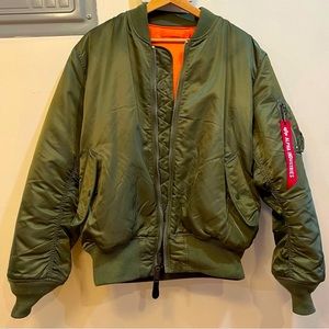 MA-1 BOMBER JACKET (HERITAGE) COLOR: SAGE